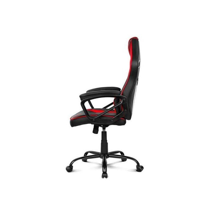 DRIFT Chaise Gaming DR50BR Chaise pour joueurs professionnels, Similicuir, Accoudoirs rembourrés, Piston classe 4, Mécanisme