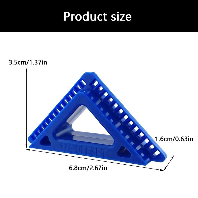 Accuracy Trim Spacer Tool with Multiple Measurement Setting Woodworking Gauges Upgrades for Door Window Frame Alignment