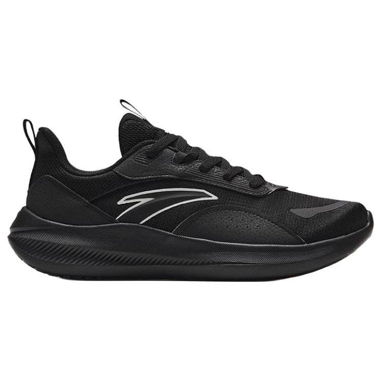 New Anta Cushioning Slip Resistant Abrasion Resistant Breathable Casual Running Shoes Men's Black 912345512-5