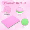 SHENLIU Fondant Mat, Fondant Flowers Foam Pad, Silicone Crafts Mats Rectangular Fondants Cake Sponge, Flower Drying Mat Clay Modelling Tools for