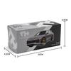 1:64 Series Cayenne Turbo GT SUV Model Toy Car Alloy Body Strong Durable Doors Opened Off-road Vehicle Models Collection Gifts