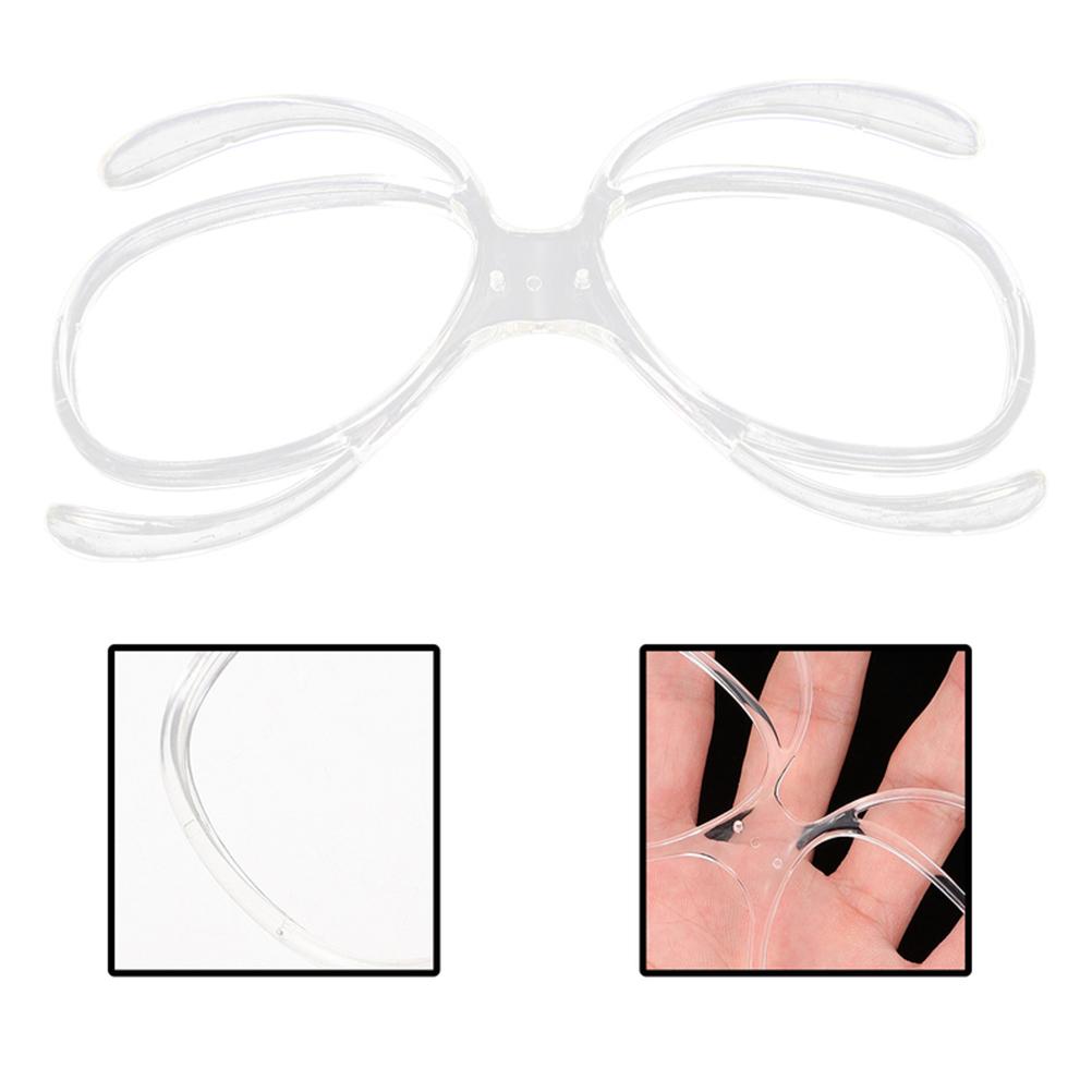 Ski Goggles Rx Prescription Insert Optical Adaptor Flexible Bendable Universal Size Inner Frame Snowboard Goggle