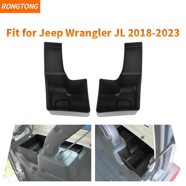 New Car ABS Boot Side Storage Box Suitable for Jeep Wrangler 4-door JL2018+ Car Interior Accessories