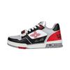 Louis Vuitton Trainer Low 'Velcro Strap - Black Grey Red' 1AC4ZU
