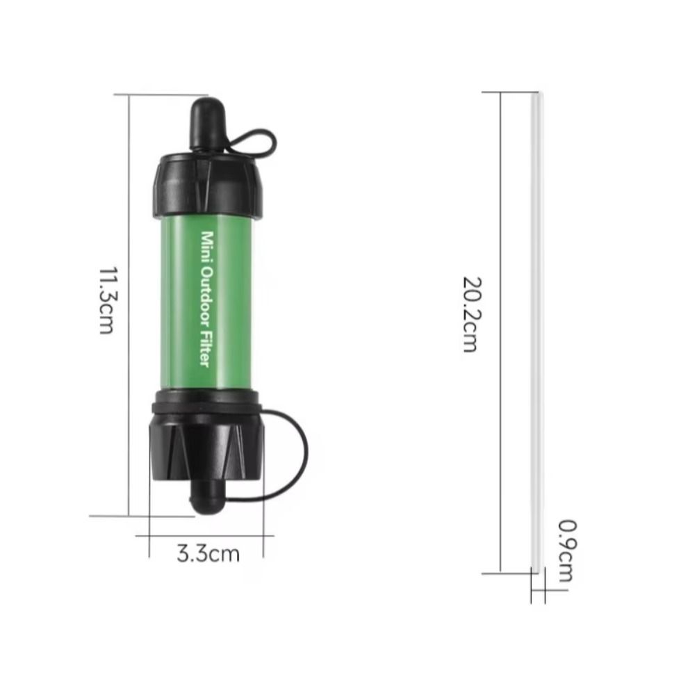 Straw Mini Water Filter Straw Mini Drinking Water Filtering Straw  Outdoor