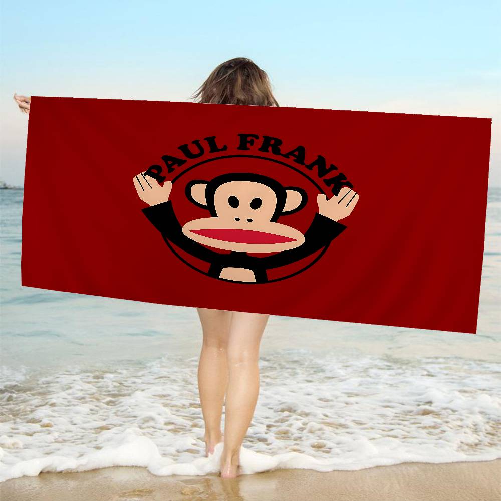 

Logo P-Pauls F-Frank Bath Towel Microfiber Soft Water Absorbing Breathable For Girl Kids Decorative Cartoon Beach Towel W40*H60(CM)