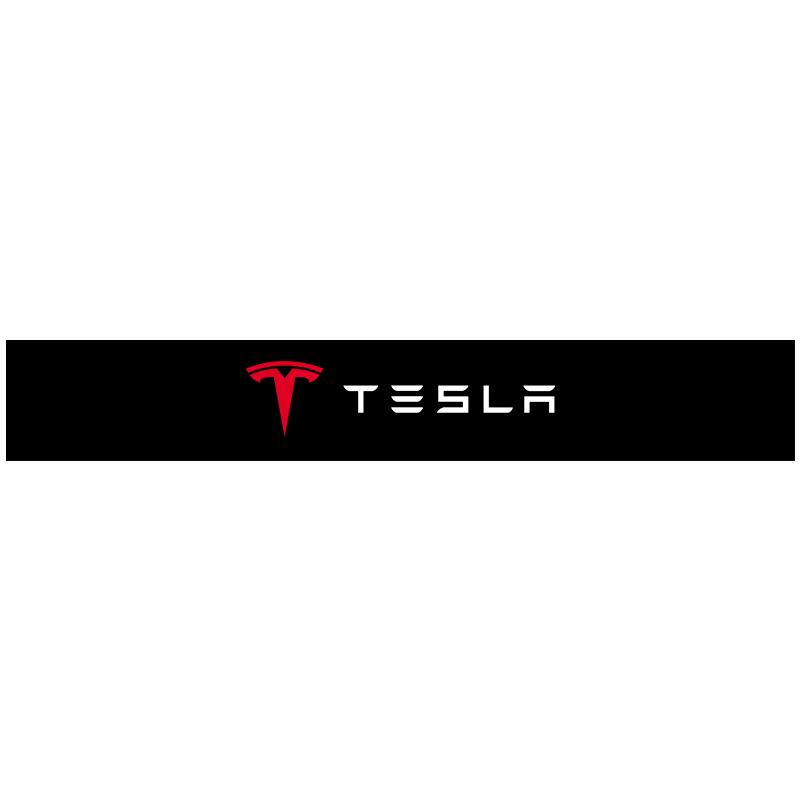 1Pcs Car Front Windshield Stickers Front Rear Decorative Decals Sticker For Tesla Model 3 S X Y Style Roadster Invader Coil Mod WYE K80