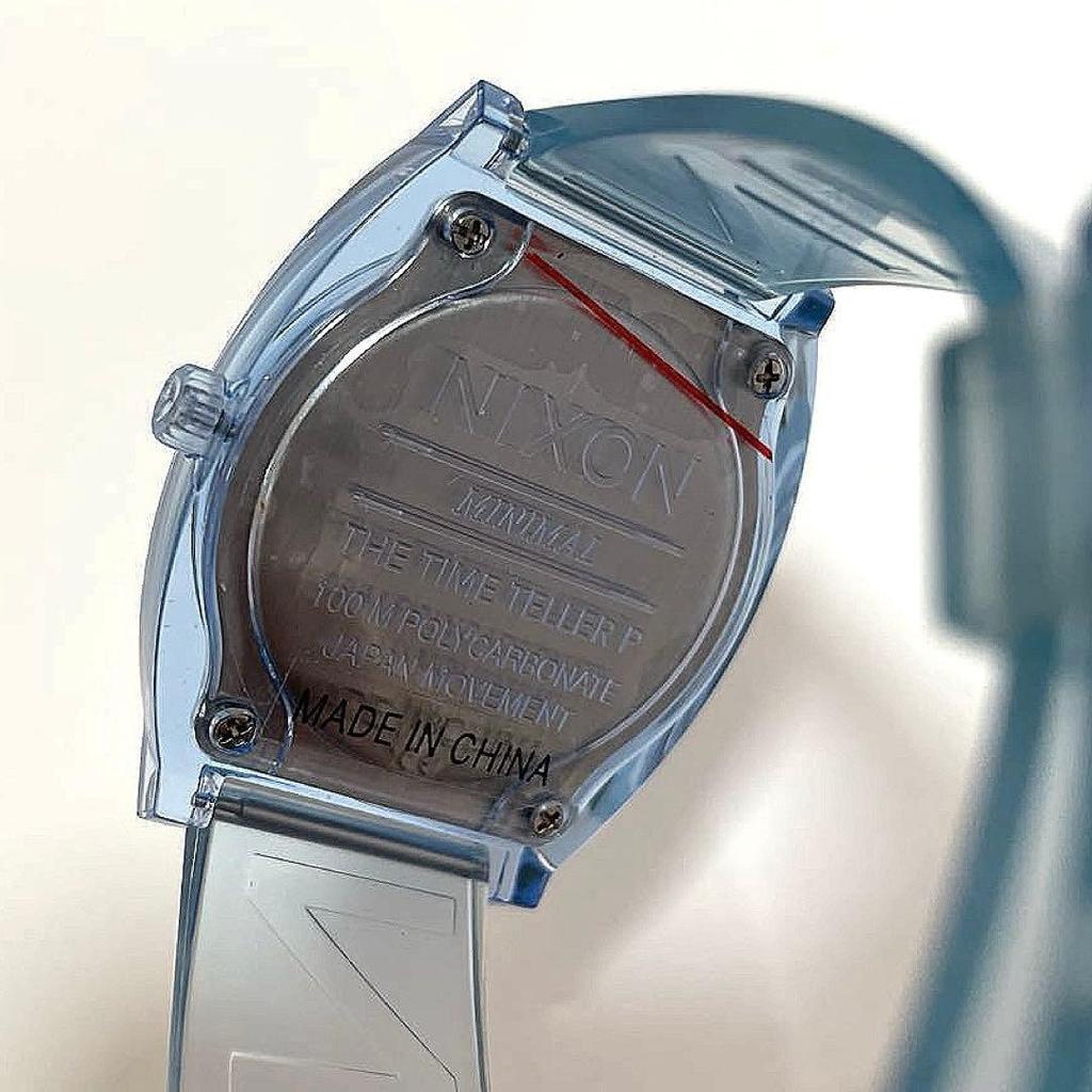 Tags functionalOriginal Price 11000 NIXON Time Teller P Clear Blue