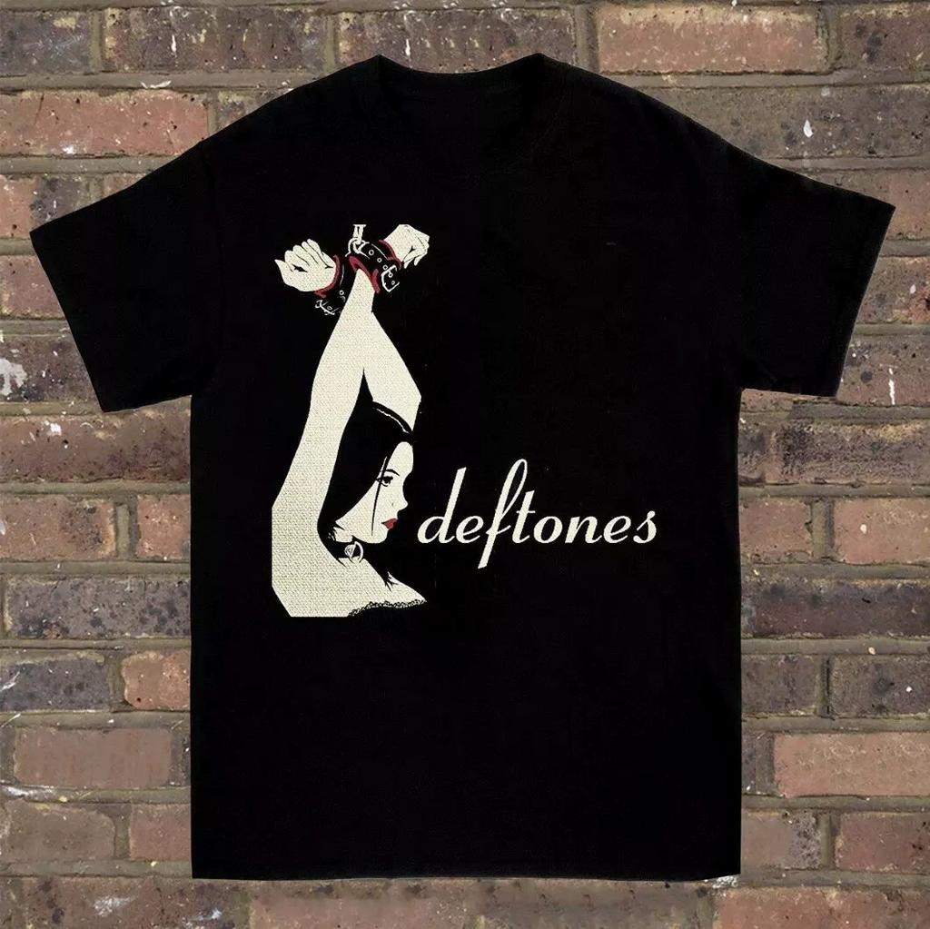 Camiseta Unisex Negra de la Banda Deftones S-5XL