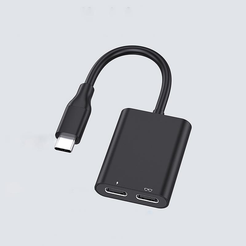 Ar Charging Transmission Module Data Cable Type C For Air Rokid Glasses 2 In 1 Docking Station Live Streaming Type-C Adapter