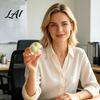 Sensory Fidget Toys Layered Crunchy Squeeze Relief Toy Stress Ball Rainbow for Desk Soft Rubber Portable Reliever Ball Adults Kids