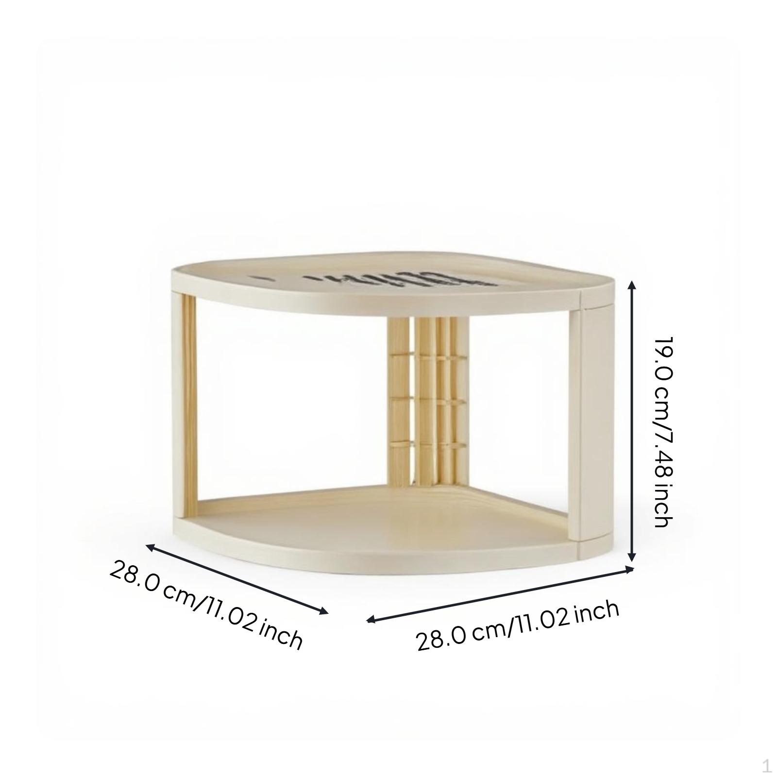 Corner Shoe Rack, Stackable Storage Shelf