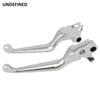 Chrome Black Brake Clutch Levers For Harley Sportster XL 883 1200 96-2003 Touring Road King Electra Glide Dyna 1996-2007