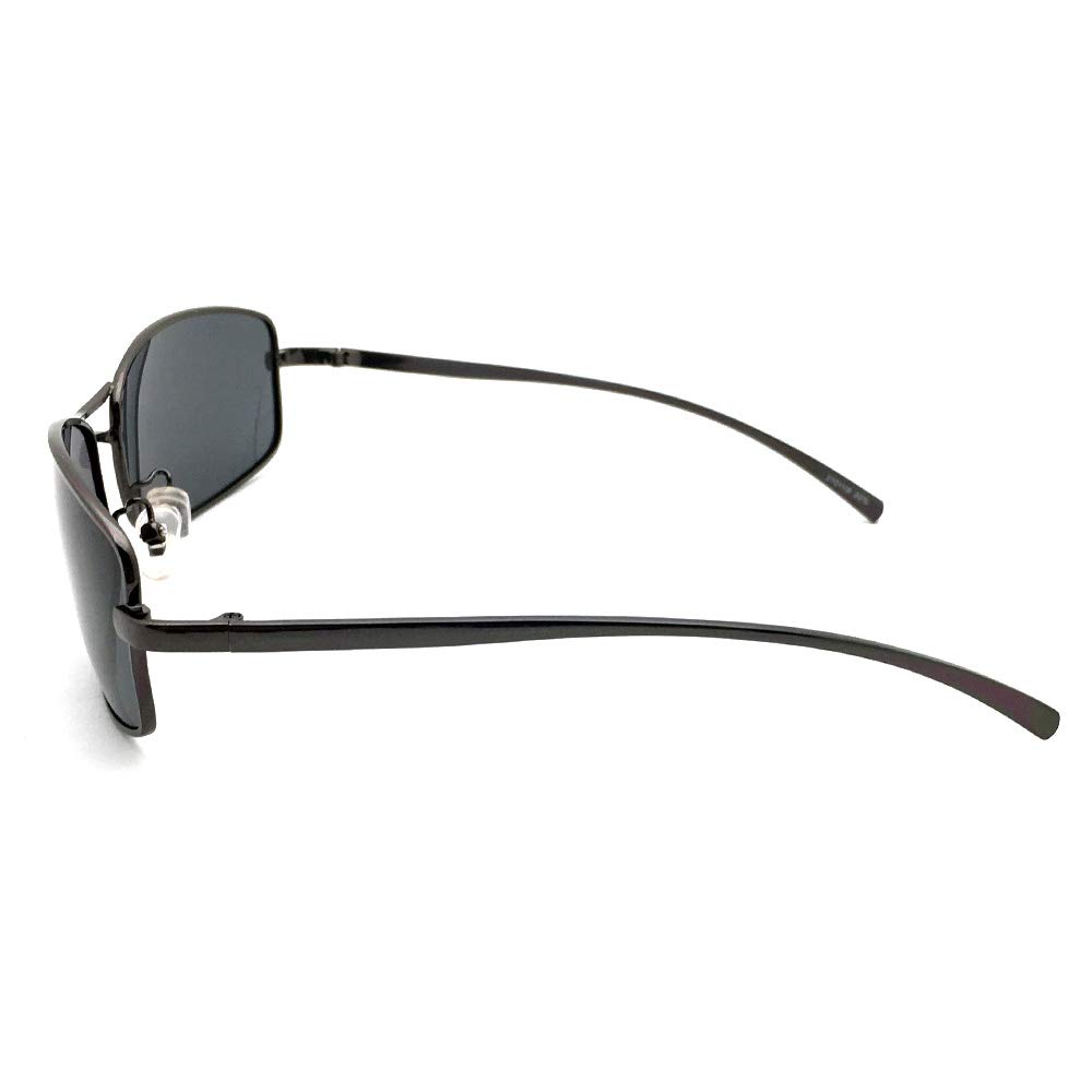 [Glasses Glasses Glasses] Designed for Japanese People Polarized Sunglasses, Metal Frame 27011-gmtplsm