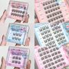 Wispy Adhesive Fake Eyelashes Reusable Glue Free False Lashes Self-adhesive Lash Clusters  Makeup