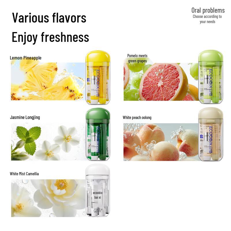 Baixi Portable Travel Toothbrush and Toothpaste Set