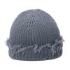 New autumn and winter hole-knitted wool hat female yuppie melon fur hat landlord hat Korean version versatile trendy men's and women's cold hat