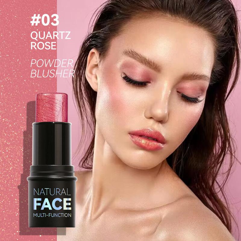 Viso Pietra Perla Stick Illuminante Contouring Ombreggiatura Lunga Durata Guance Stereoscopico Illuminante Pelle Fard Trucco Cosmetico