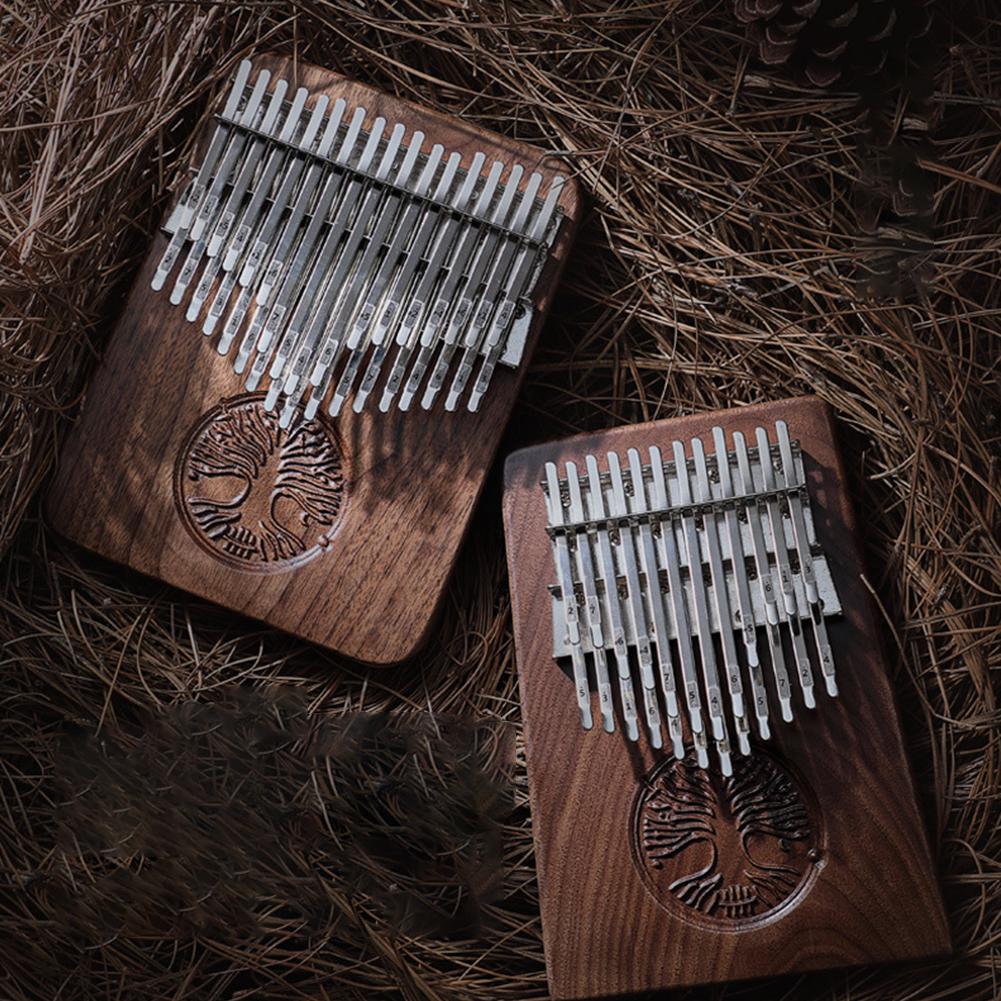 

Kalimba 34 Tone Конструкция с клавишами вниз Утолщенная интегрированная