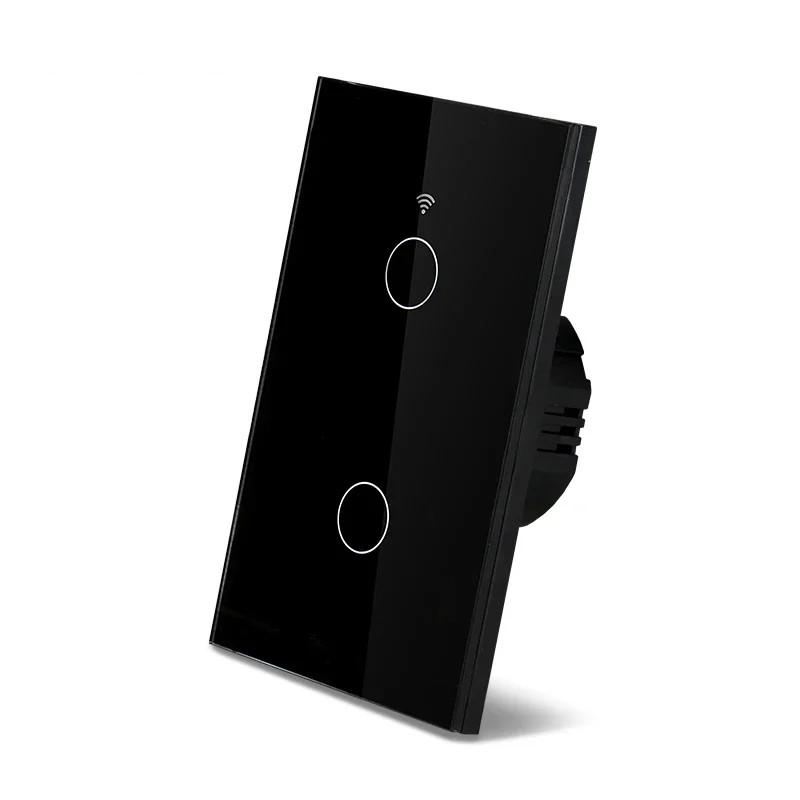 1 Stück Smart Life Lichtschalter WiFi-Touchsensor, WiFi-fähiges Gerät, APP-Steuerung, 85–275 V für Alexa Google Home Tuya