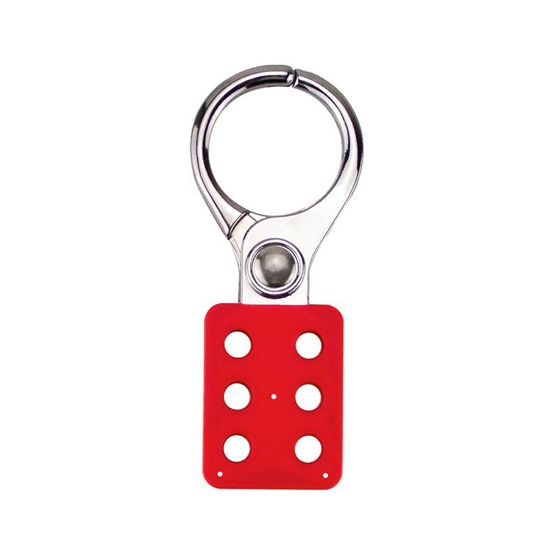 1.5  Lock Lockout Hasp Aluminium Lock Aluminum Door&Aluminum alloy&Lockout Tagout красный