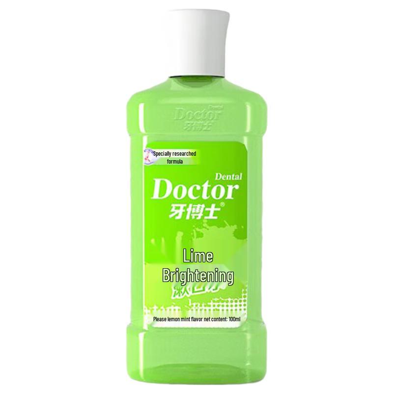 Dr. Denti Deep Clean Lime Brightening Mouthwash