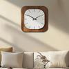 Stille quadratische Acryl-Wanduhr Kunstuhren geeignet für Zuhause Küche Wohnzimmer Schlafzimmer Heimdekoration.