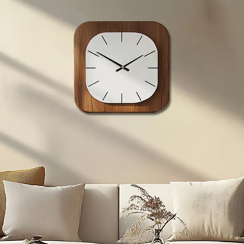 Stille quadratische Acryl-Wanduhr Kunstuhren geeignet für Zuhause Küche Wohnzimmer Schlafzimmer Heimdekoration.