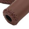 Bike Handlebar Grip Retro PU Leather   Handle Grips   Wear Resistant Handlebar Cover