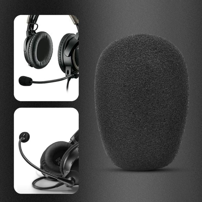 Microphones Sponge Foam Dust Cover for Aviation A10 Microphones Windscreen