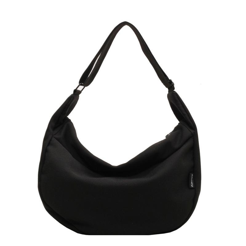 Setki Prostej Modnej Płóciennej Torby Tekstura Duża Pojemność Dojazdowa Niszowy Design Rekreacyjna Na Ramię Crossbody Torba Pierożek