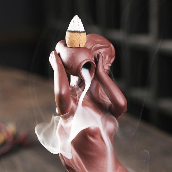 Useful Waterfall Incense Holder Unique Design Delicate Multi-purpose