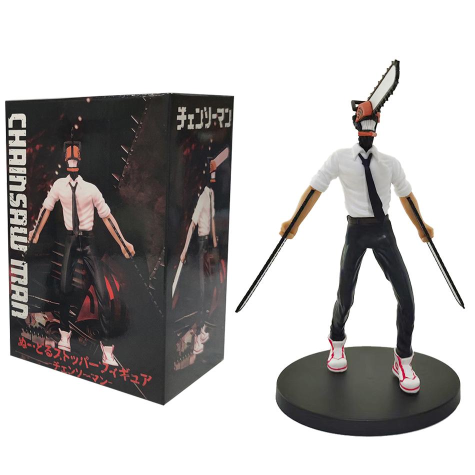 15-18cm Anime Figure Chainsaw Man Power/Denji Action Noodle Stopper Figurine Adult Collection Model Toy PVC Poseable Articulated Scale Detailed 2