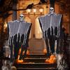 1 ks Kostra Strašidelný dům Dekorace Závěsný duch Realistické Hororové rekvizity Halloween Závěsný Smrťák Strašidelný Snadná instalace