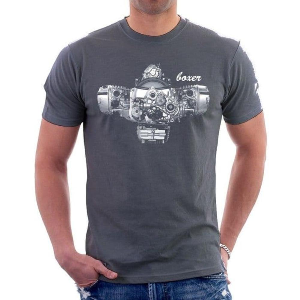 Nové Boxer Motor R1200GS GS R Adventure R1200RT R1200R Černé Pánské Tričko Nadměrná Velikost Velká Velikost Trička 100% Bavlna Pánské Oblečení