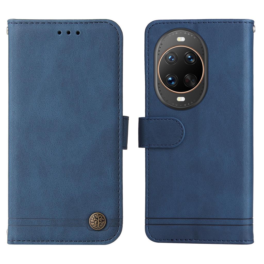 For Huawei Nova 14 Ultra 5G Leather Wallet Cases Skin Touch Phone Cover Stand with Strap