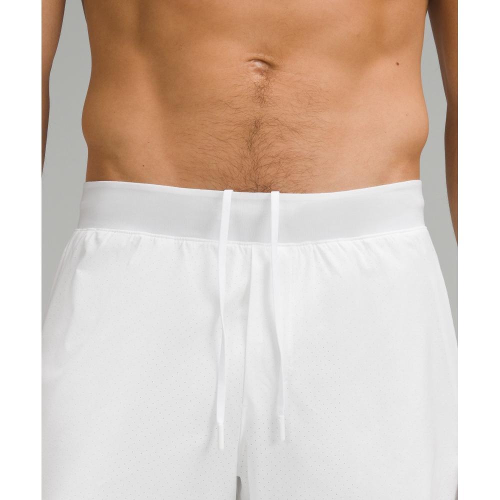 Lululemon Vented Tennis Short 6  White