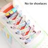 Nr 8 kolorowe sznurowadła z blokadą bez wiązania kwiat nerkowca elastyczne sznurowadła sportowe dla dzieci dorosłych 8MM grube tenisówki na płaskiej podeszwie sznurowadła bez wiązania