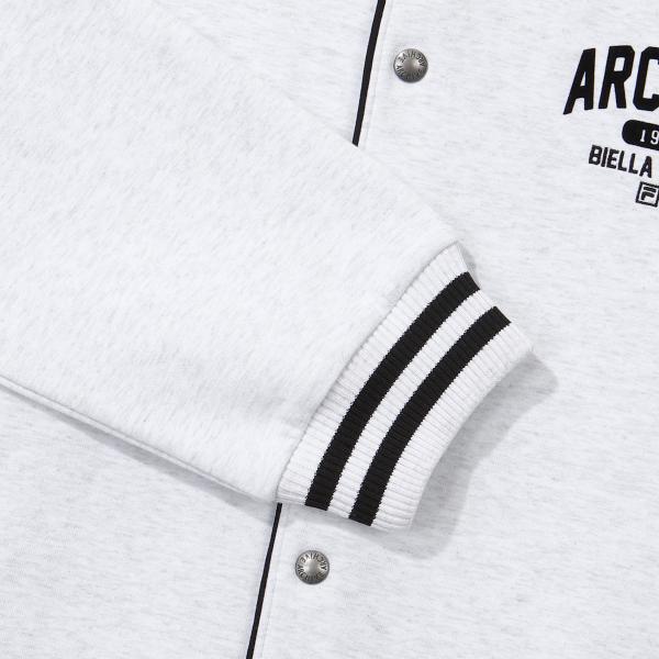 Fila Cotton Blend Graphic Stadium Jacket