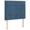VidaXL Bed Frame with Headboard Dark Blue 80x200 Cm Velvet3125725