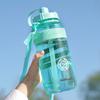 New Sport Water Bottle BPA Free Sport Drinking Water Bottle with Straw 1L 2L Plastic Water Drinking Bottle for Water