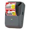 p2 grey with 12 rolls 50x30mm supermarket labels