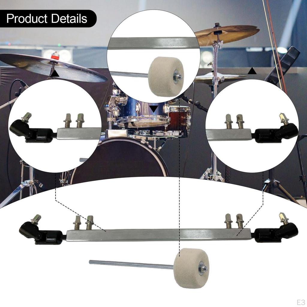 Double Bass Drum Pedal Drive Shaft