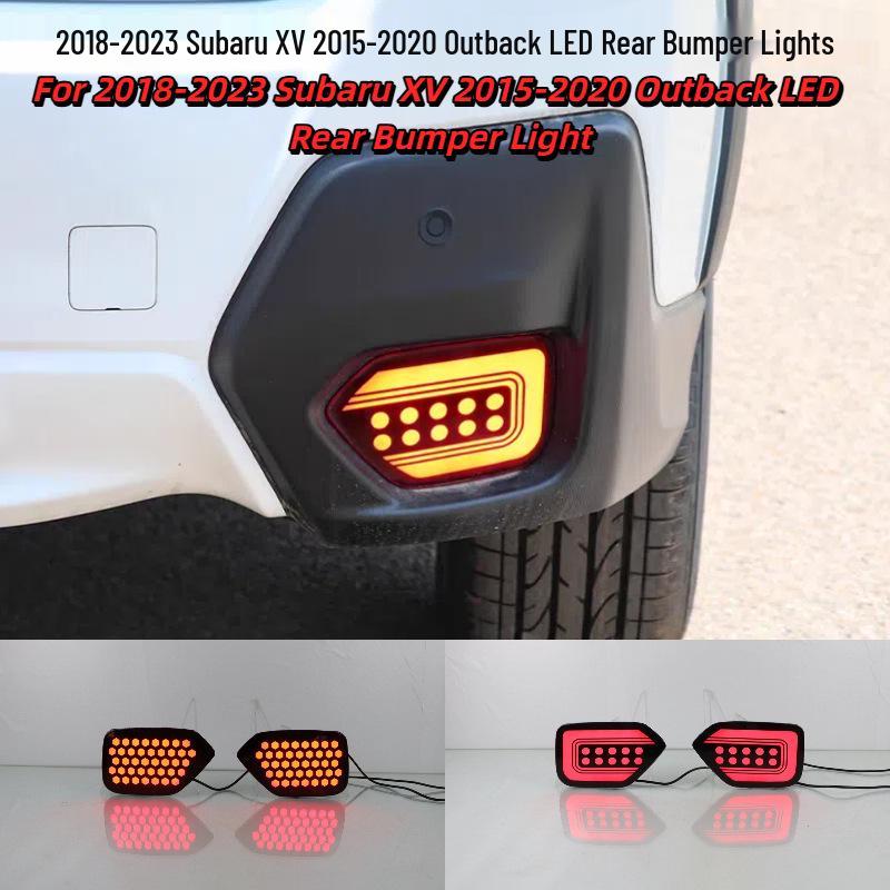 LED Rear Bumper & Fog Lights for 2018-2023 XV, 2015-2020 Outback