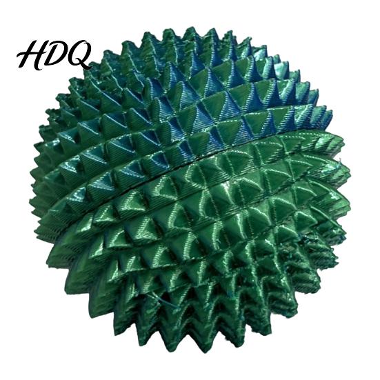 Anxiety Relief Fidget Toy 3D Printed Spiky Massage Ball Stress Spiked Massager Roller Plantar Fasciitis Physical Therapy Hand Tools