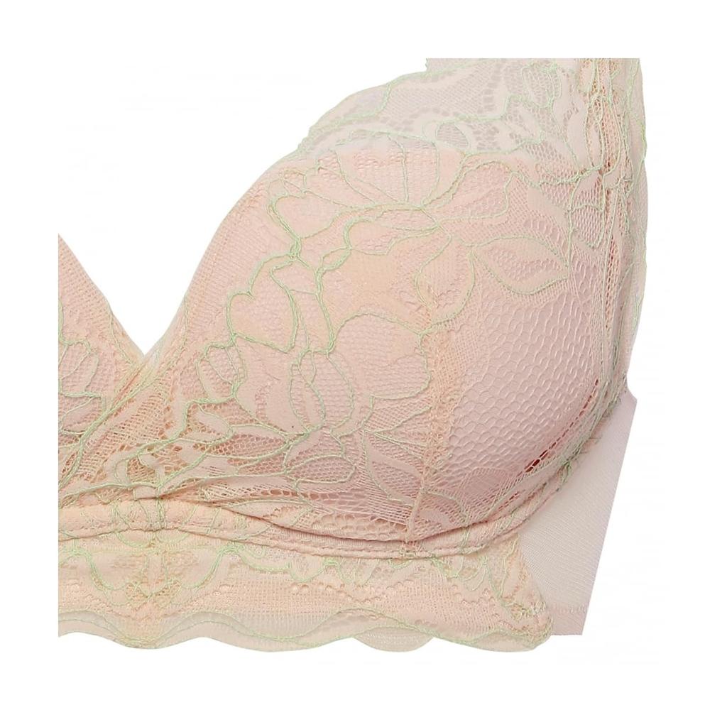 AMOSTYLE Free Me Bra Flowing Flower M001 M2 Size Non-Wired (Beige)