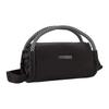 Luxe Fashion Sports Zipper Shoulder Crossbody Bag Women Bags Black 090791-01