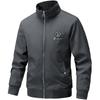 Autumn and Winter New High-end Coat Men Handsome Casual Collar Jacket Men's Shirt Baseball Uniform.