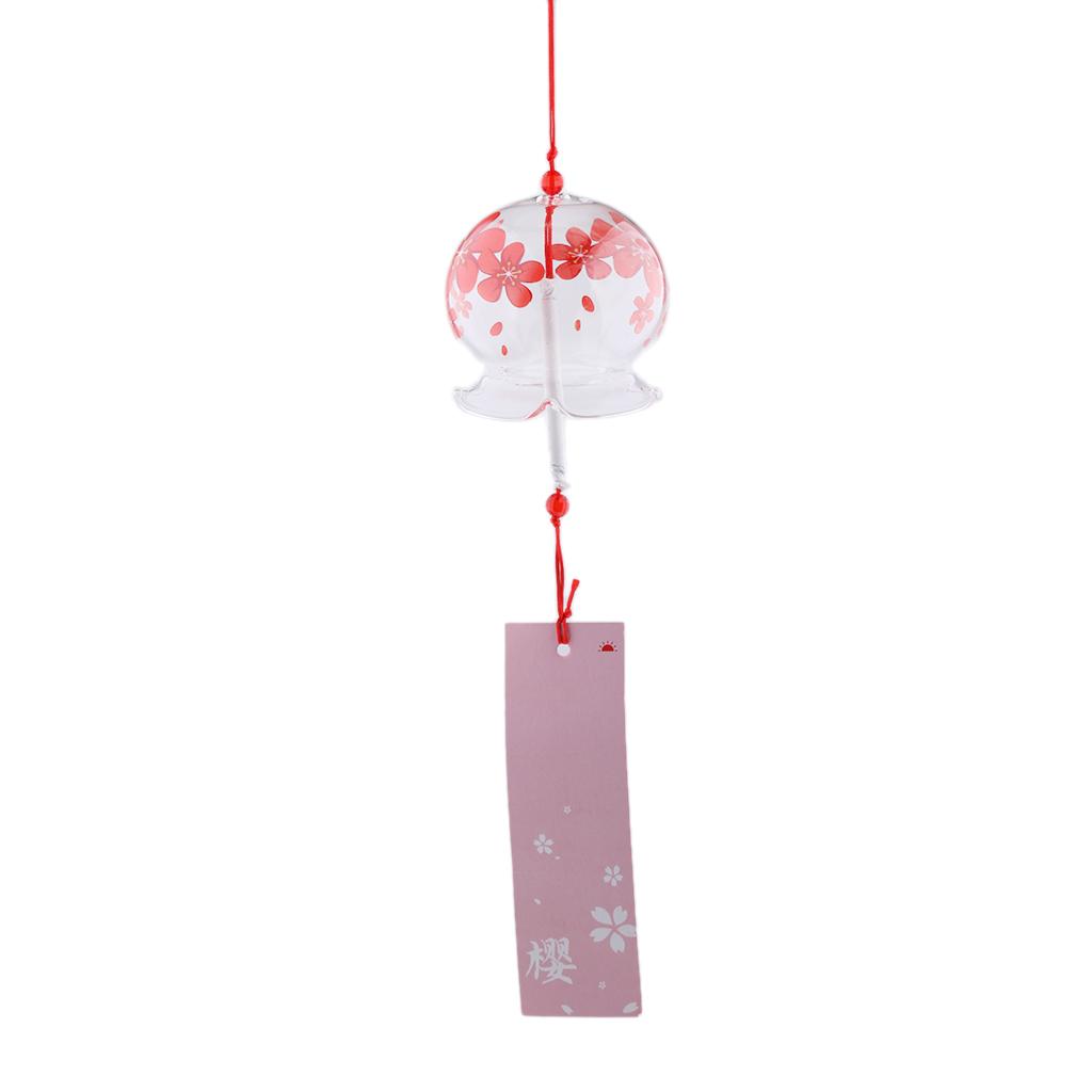 Japanese Wind Bell Japan Wind Chimes Handmade Glass Furin Home Decors Spa Kitchen Office Decor