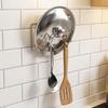 Self Adhesive Cutting Board Storage Rack Stainless Steel Pot Cover Shelf  for Kitchen